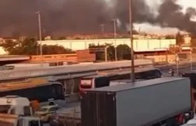 Operação contra barricadas 'fecha' Avenida Brasil nesta quinta-feira; Vídeo!