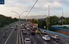 Operação na Maré fecha a Linha Vermelha no sentido Centro