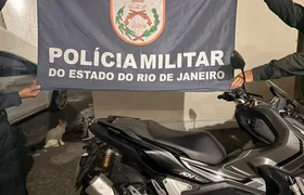 PM apreende motocicleta clonada em Niterói