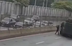 Passageira de carro de aplicativo é baleada na cabeça e morre em tiroteio na Linha Amarela