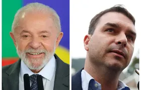 Pesquisa aponta empate técnico entre Lula e Flávio Bolsonaro no 2° turno
