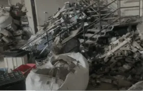 Polícia Civil estoura galpão que comercializava fios de cobre furtados na Baixada Fluminense