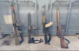 Polícia Militar apreende 4 fuzis em São Gonçalo e reforça marca histórica de armas retiradas das ruas