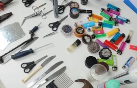 Polícia Militar apreende 82 objetos perfurocortantes no primeiro fim de semana de megablocos no Rio