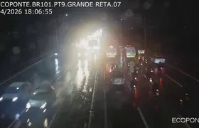 Ponte Rio-Niterói é interditada temporariamente por fortes ventos