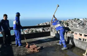 Prédio comercial é demolido no Vidigal, a construção era ilegal