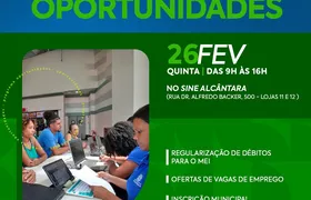 Prefeitura oferece vagas de emprego em mais uma edição do Oportunidades