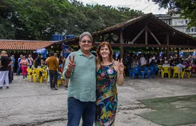 Roberto Salles e Luciana Freitas celebram vitória de eleições para a Reitoria UFF