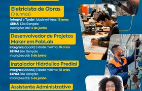 São Gonçalo inscreve para 130 vagas em cursos profissionalizantes gratuitos