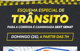 São Gonçalo muda trânsito para a II Corrida e Caminhada Sest Senat, no Centro
