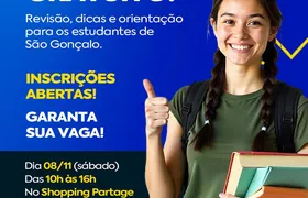 São Gonçalo vai promover aulão preparatório para o ENEM