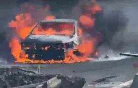 Sobe para cinco o número de mortos em explosão de carreta em Barra Mansa, no Rio