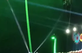 Trapezista sofre acidente durante apresentação de circo em Itapiu