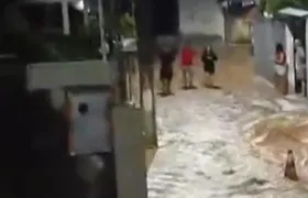 Tubulação rompe novamente em Xerém após uma semana do primeiro vazamento