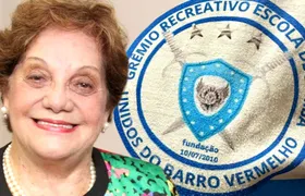 Unidos do Barro Vermelho homenageia Marlene Salgado de Oliveira no Carnaval de 2026 em SG