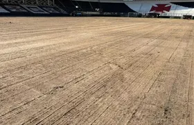 Vasco inicia plantio de 'grama de Copa do Mundo' em São Januário