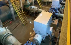 Vazamento no Sistema Guandu afeta abastecimento de água no Grande Rio