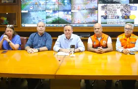 Ventania de 92 km/h coloca Niterói em estágio de alerta e mobiliza mais de 400 servidores
