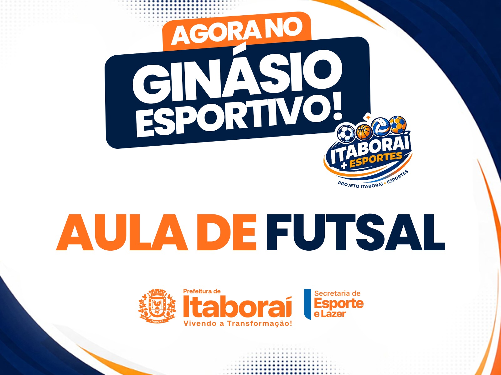 Itaboraí abre inscrições para aulas de futsal no novo Ginásio Esportivo ...