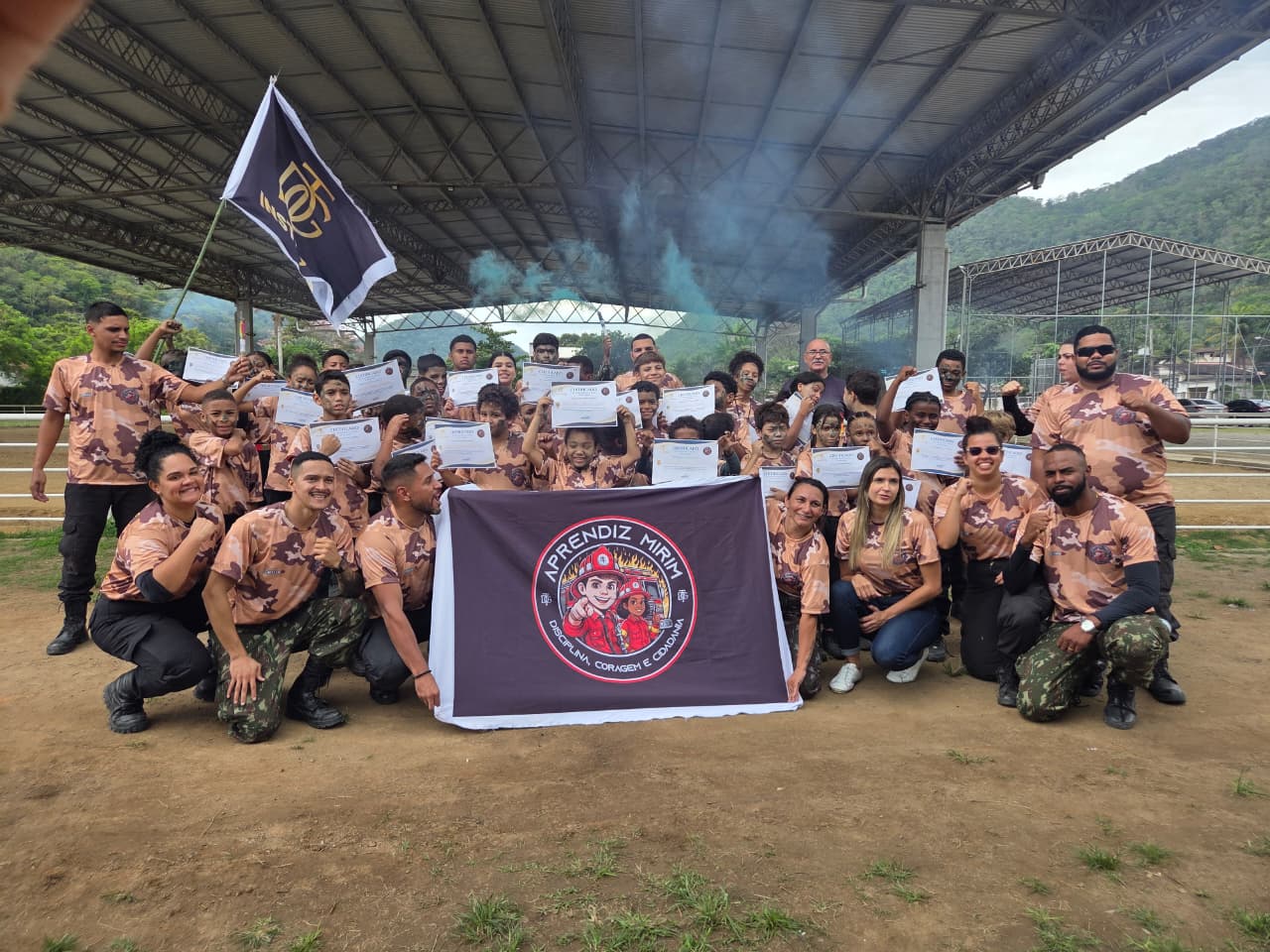 Parque Rural, em NIterói, abre nova turma de bombeiro mirim
