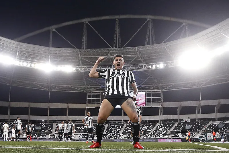 Tiquinho marcou seu primeiro gol desde seu retorno ao Botafogo