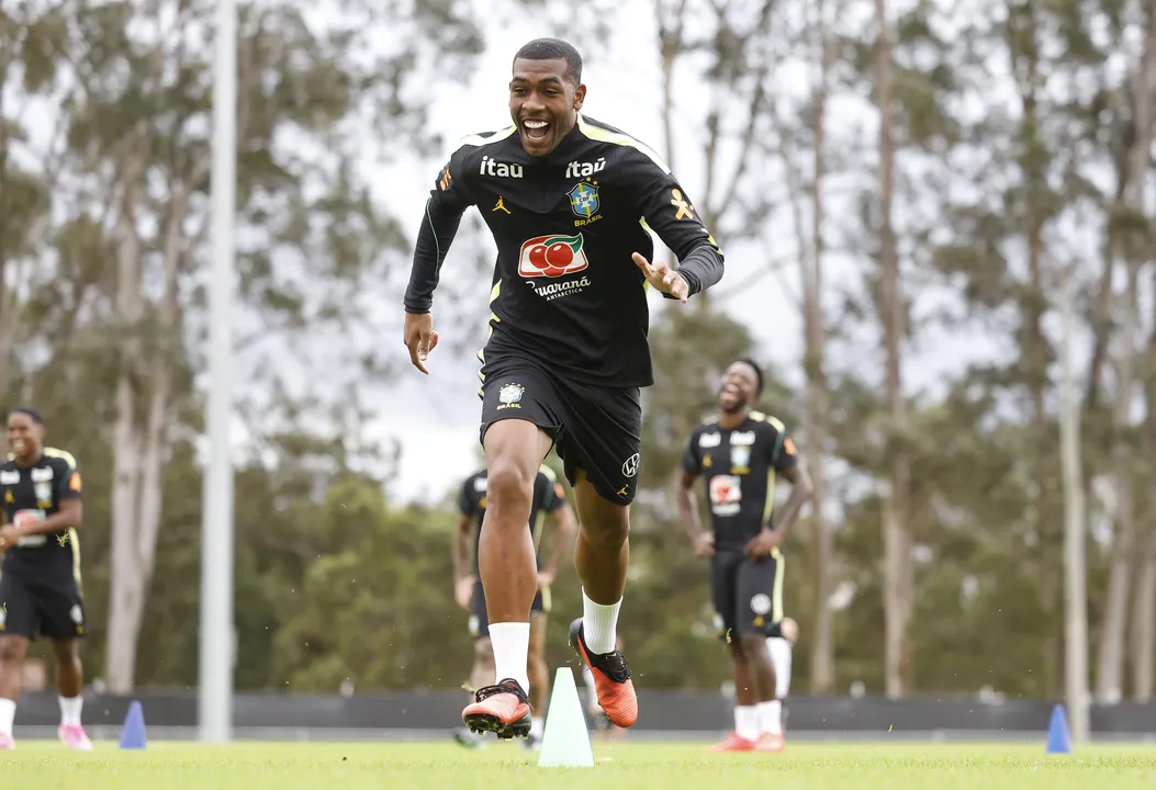 Rayan marcou o gol que salvou o Brasil da derrota no primeiro amistosos entre as seleções