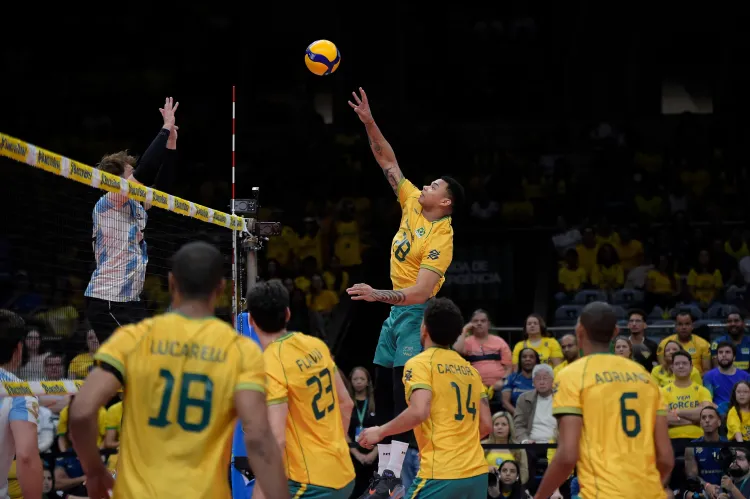Brasil ganhou com tranquilidade da Argentina e garantiu sua vaga nas Olimpíadas