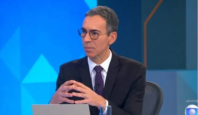 A não participação de Tralli na sabatina chamou a atenção do público