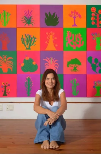 Artista visual Andrea Lins