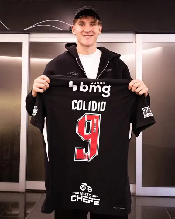 Colidio é o novo reforço do Vasco