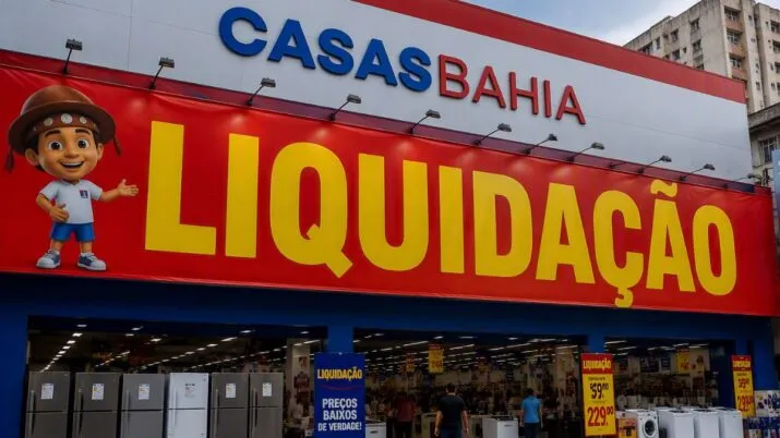 O segundo leilão de produtos das Casas Bahia está marcado para 25 de agosto, às 10h30