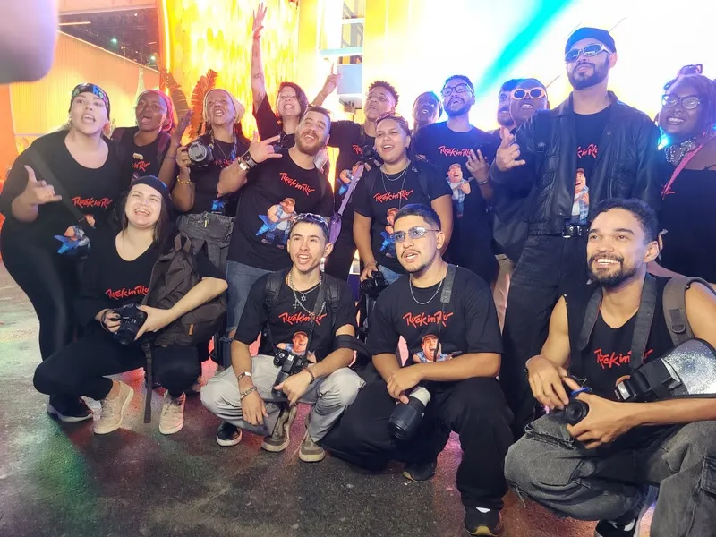 Para muitos deles, foi a primeira vez em um festival desta dimensão