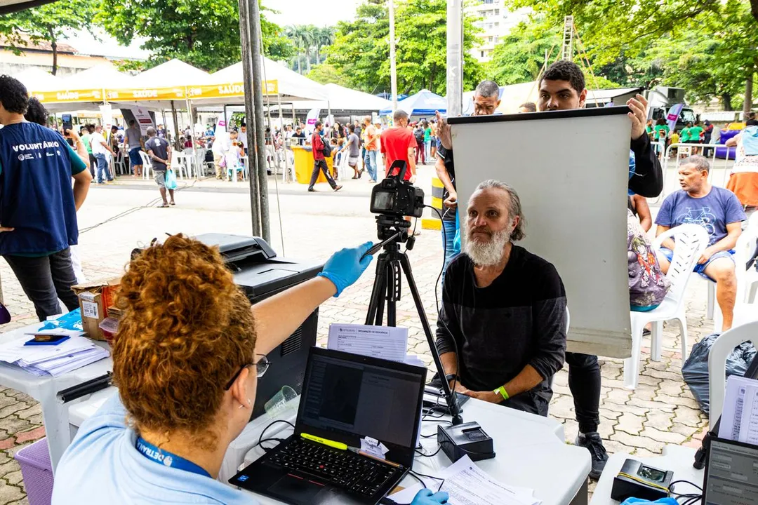O evento celebrou os 95 anos do monumento e teve como objetivo oferecer serviços à população em situação de vulnerabilidade social