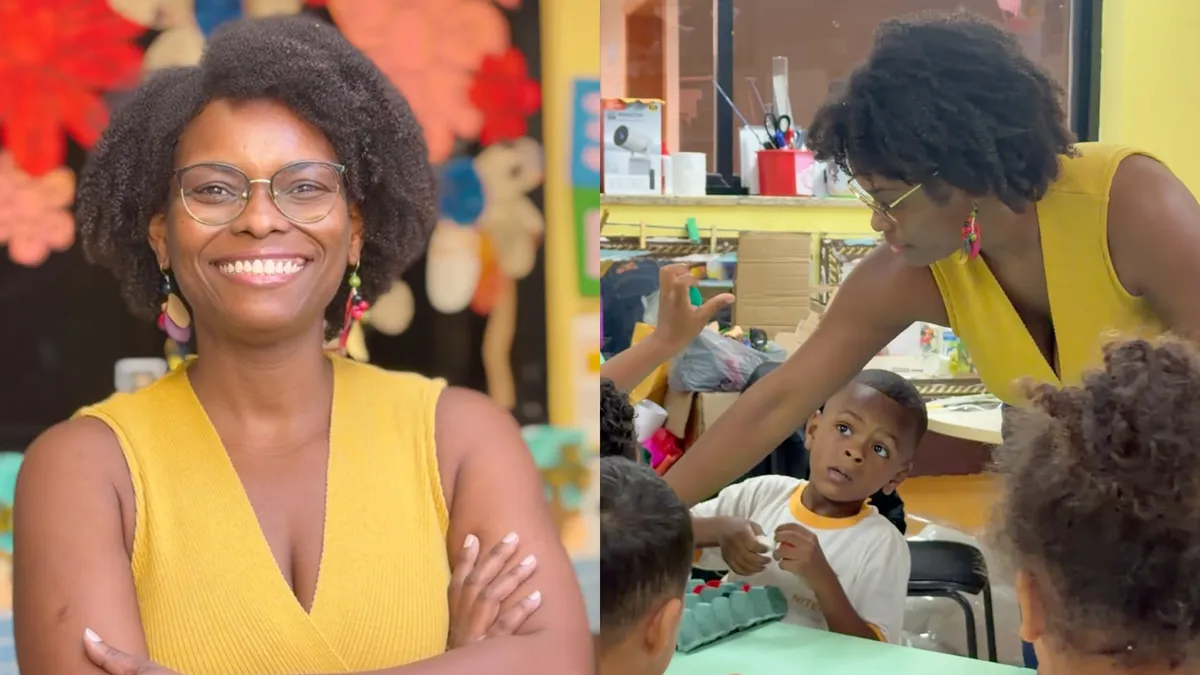 Professora de Niterói estudou na rede municipal e hoje ensina novas gerações