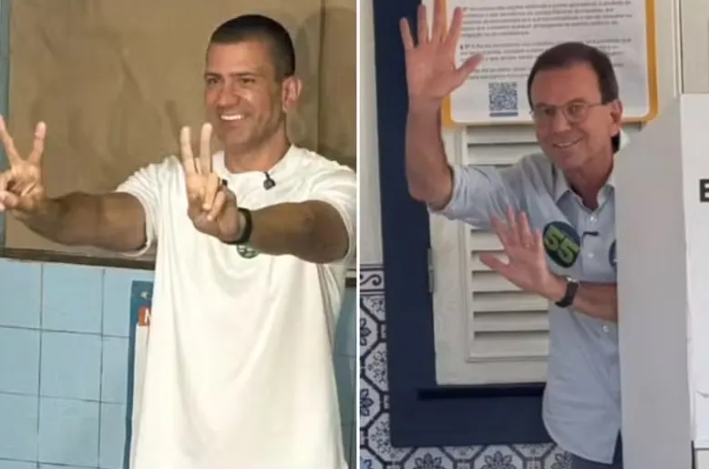 Douglas Ruas e Eduardo Paes