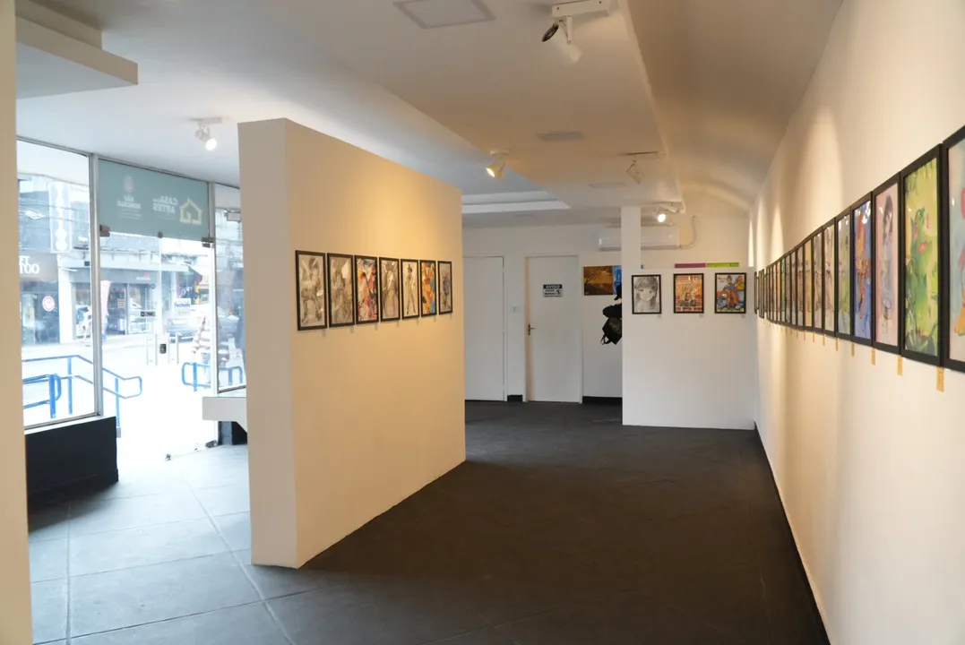 O nome da exposição representa justamente a ideia de que cada aluno possui potencial artístico