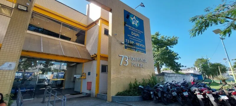 O caso foi encaminhado para a 73ª DP (Neves)