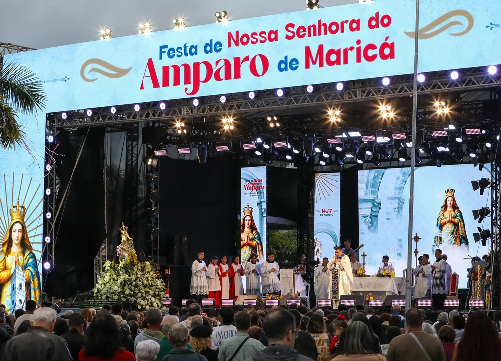 A programação conta com apoio da Companhia de Cultura e Turismo de Maricá (MARÉ), em parceria com as secretarias de Promoção de Eventos e de Assuntos Religiosos, Cidadania e Família