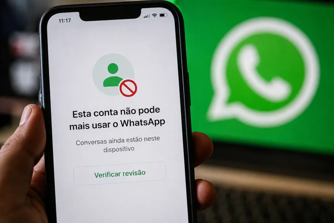 Usuários foram surpreendidos com uma mensagem parecido ao longo desta segunda-feira