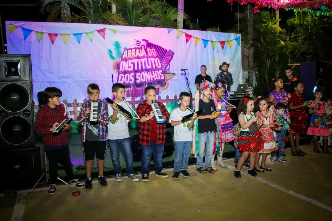 A programação contará com apresentações dos alunos da Escola de Música do Instituto dos Sonhos