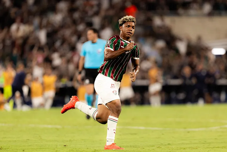 Wesley Natã marcou o gol do Flu contra o Palmeiras, no Maracanã