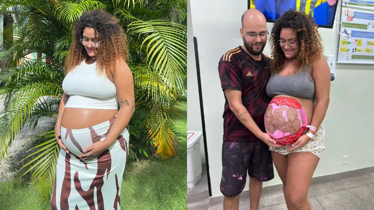 Mulher engravida de terceiro bebê enquanto esperava gêmeas no Rio