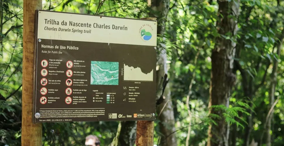 No Parque Rural de Niterói, localizado no Engenho do Mato, será realizado no próximo sábado (31) uma trilha no Caminho de Darwin