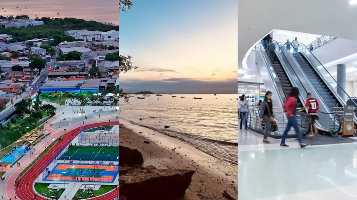 Parque, praia ou shopping?