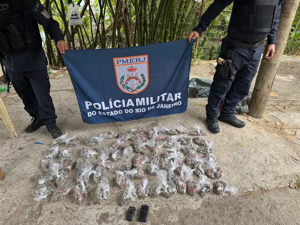 Drogas estavam numa região conhecida como Esqueleto