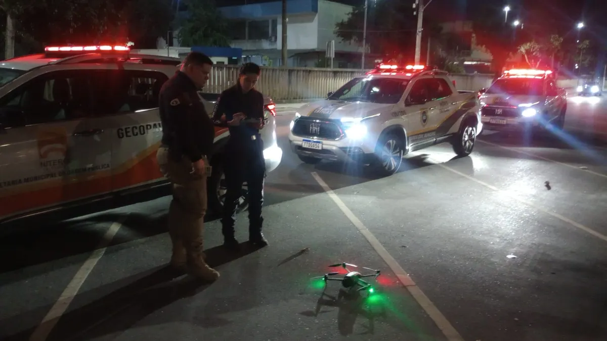Operação contou ainda com o apoio do DANT que utilizou monitoramento aéreo para ampliar a capacidade de observação das áreas fiscalizadas