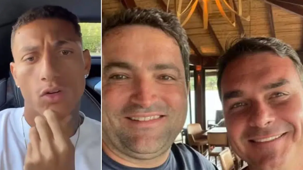 Richarlison cobra PF e acusa Flávio Bolsonaro de tomar mansão em Angra dos Reis