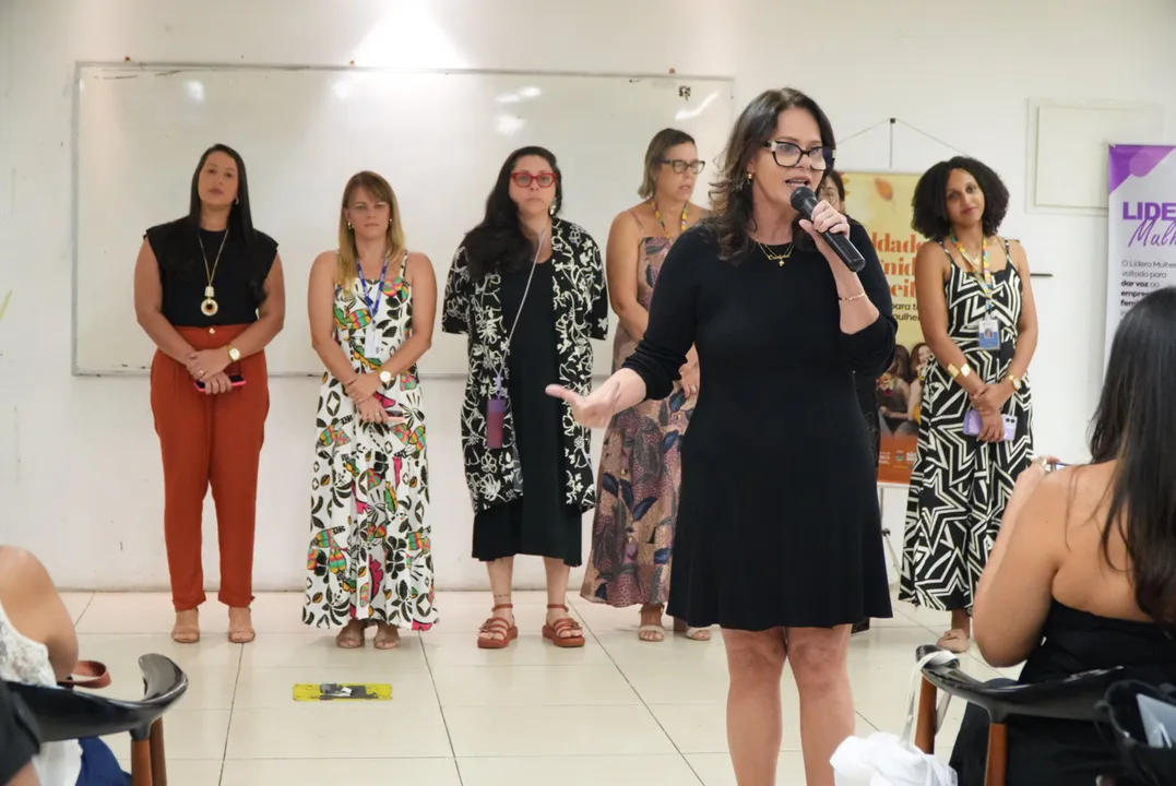 Com aulas dos instrutores do Sebrae, as participantes tiveram acesso a conteúdos voltados ao fortalecimento de seus negócios