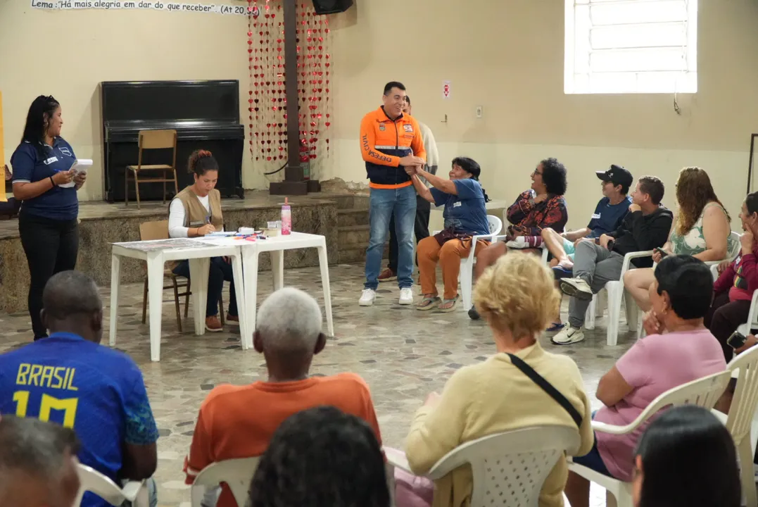 Imagem da segunda Oficina Comunitária do Plano Municipal de Redução de Riscos (PMRR)