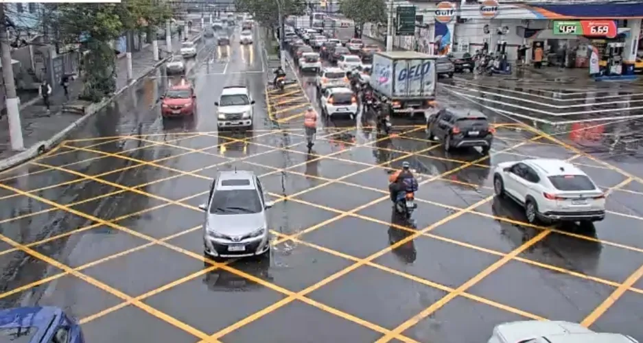 Pontos de congestionamento no entorno do Centro de Niterói